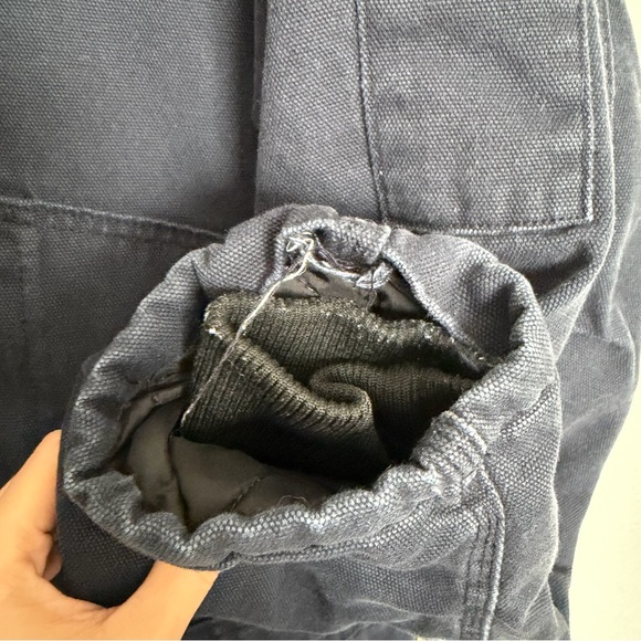 Dickies Insulated Coveralls Blue Canvas Men’s Size Medium Workwear - Picture 6 of 10